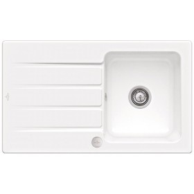 Évier encastrable Villeroy & Boch Architectura 50, bonde avec actionnement excentrique, réversible