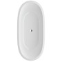 LAUFEN Il Bagno Alessi Einbau-Badewanne 178 x 82 cm, mit Beleuchtung