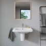 Duravit DuraStyle Möbelwaschtisch 65 cm, mit 1 Hahnloch