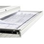 Wolfstahl Planschrank stahl 10 Schubladen 113 x 83 x 105 cm A1 lichtgrau - schwarz