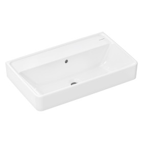 hansgrohe Xanuia Q Lavabo Compatto 650/390 senza Foro per Rubinetto con Troppopieno