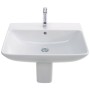 Duravit ME by Starck Waschtisch 65 cm mit 1 Hahnloch durchstochen