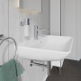 Duravit ME by Starck Waschtisch 65 cm mit 1 Hahnloch durchstochen