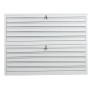 Wolfstahl Planschrank stahl 10 Schubladen 113 x 83 x 105 cm A1 lichtgrau - schwarz