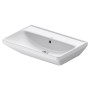 Duravit D-Neo Waschtisch 65 cm, ohne Hahnloch, mit Überlauf