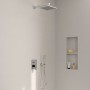 Villeroy & Boch Taro Duschsystem mit Brausehalter, Stabhandbrause und UP-Einhebel-Armatur