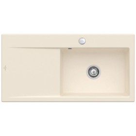 Villeroy & Boch Subway Style 60 FLAT flächenbündige Spüle, Ablaufgarnitur mit Excenterbetätigung, Becken rechts