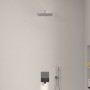Villeroy & Boch Taro Duschsystem mit Brausehalter, Stabhandbrause und UP-Einhebel-Armatur