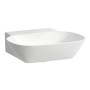 LAUFEN INO Handwaschbecken 45 x 41 cm ohne Hahnloch und Überlauf
