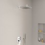 Villeroy & Boch Taro Duschsystem mit Brausehalter, Stabhandbrause und UP-Einhebel-Armatur