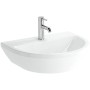 VitrA Integra Waschtisch 59,5 cm, ohne Überlaufloch, 1 Hahnloch mittig