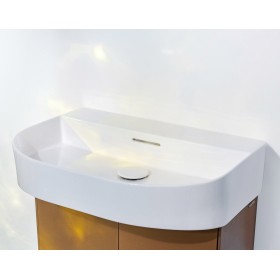 Lavabo sottopiano LAUFEN Sonar 60 x 42 cm, senza foro per rubinetto