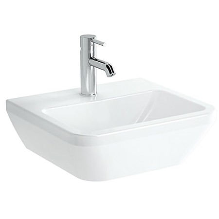 VitrA Integra Handwaschbecken 45 cm, ohne Überlaufloch, 1 Hahnloch mittig