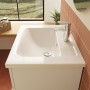 VitrA Integra Möbelwaschtisch 60 cm, mit Überlaufloch, 1 Hahnloch mittig
