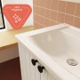 VitrA Integra Möbelwaschtisch 60 cm, mit Überlaufloch, 1 Hahnloch mittig
