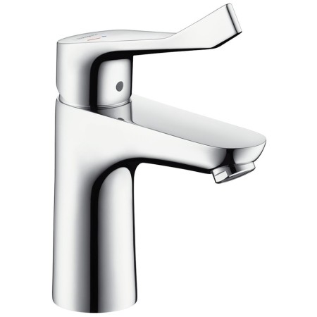 hansgrohe Focus Care Einhebel-Waschtischmischer 100 CoolStart, ohne Ablaufgarnitur
