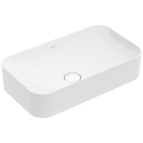 Vasque à poser Villeroy & Boch Finion 60 x 35 cm sans trou de robinet, sans trop-plein