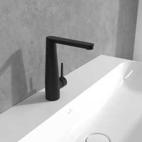 Villeroy & Boch Conum Einhebel-Waschtischarmatur mit Push-Open-Ablaufgarnitur