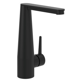 Robinet de lavabo monocommande Villeroy & Boch Conum avec bonde Push-Open