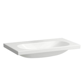 LAUFEN LUA Waschtisch 80 x 46 cm ohne Hahnloch, ohne Überlauf