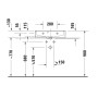 Duravit Vero Air Waschtisch Compact geschliffen mit 1 Hahnloch 60 x 40 cm, ohne Überlauf