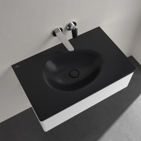 Villeroy & Boch Antao Schrankwaschtisch 80 x 50 cm, ohne Überlauf und ohne Hahnloch