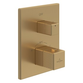 Thermostat encastré Villeroy & Boch Mettlach avec régulation de débit unidirectionnelle