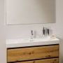 LAUFEN MEDA Waschtisch 100 x 46 cm, mit Hahnloch mit Überlauf