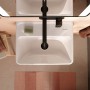 hansgrohe Xanuia Q Handwaschbecken 450/340 ohne Hahnloch mit Überlauf, SmartClean