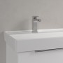 Villeroy & Boch Taro Waschtisch 120 cm mit CeramicPlus Beschichtung, 2 Hahnlöcher, ohne Überlauf