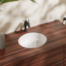 hansgrohe Xuniva S Unterbauwaschtisch rund Ø 35 cm, mit Überlauf, mit SmartClean