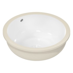 hansgrohe Xuniva S Lavabo sottopiano rotondo Ø 35 cm, con troppopieno, con SmartClean