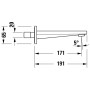 Duravit Tulum Wanneneinlauf mit runder Rosette