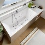 Villeroy & Boch Subway 3.0 Duo Badewanne 180 x 80 cm, Combipool Comfort, Technik Position 1