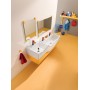Geberit 3Bambini Spiel- und Waschlandschaft mit 3 Waschplätzen, Version rechts