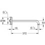 GROHE Rainshower Brausenarm modern