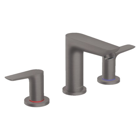 hansgrohe Talis E 3-Loch Waschtischarmatur mit Zugstangen-Ablaufgarnitur