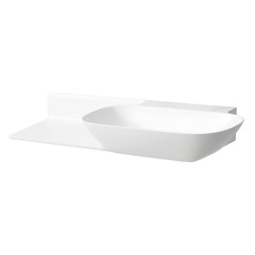 Lavabo incassato LAUFEN INO 90 x 45 cm con mensola a sinistra, senza foro per rubinetto