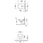 Duravit D-Code Wand-Bidet Compact