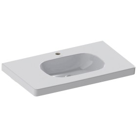 Duravit D-Code Möbelwaschtisch Med 85 cm mit 1 Hahnloch