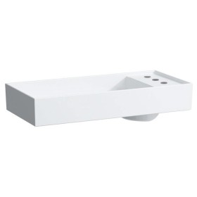 LAUFEN Kartell Waschtisch-Schale 75 x 35 cm mit 3 Hahnlöchern