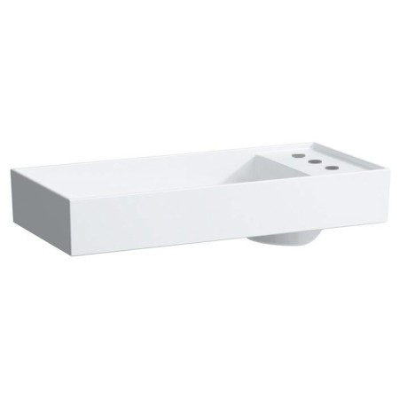 LAUFEN Kartell Waschtisch-Schale 75 x 35 cm mit 3 Hahnlöchern