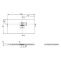 Villeroy & Boch Squaro Infinity Duschwanne, 120 x 120 x 4 cm