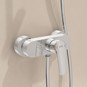 VitrA Root Round Einhebel-Brausearmatur für Aufputz