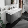 hansgrohe Xevolos E Waschtisch 120 x 48 cm mit Hahnloch ohne Überlauf