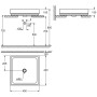 GROHE Cube Keramik Aufsatzschale 40 cm