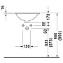 Duravit Architec Einbauwaschtisch 47 cm