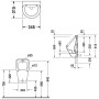 Duravit Duraplus Urinal, ohne Fliege