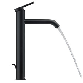 Miscelatore monocomando per lavabo Duravit C.1 XL con scarico a tirante