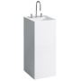 LAUFEN Kartell Waschtisch 37,5 x 43,5 cm, freistehend mit 3 Hahnlöchern